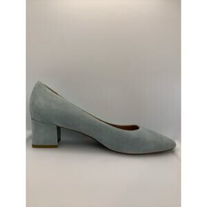 Aquatalia Suede Weatherproof Blue Pumps Size 7.5